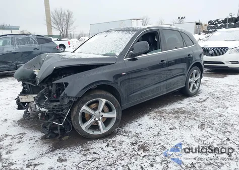 2013 Audi Q5 3.0T Premium Plus z USA, uszkodzony, nr VIN WA1WGAFP8DA065284
